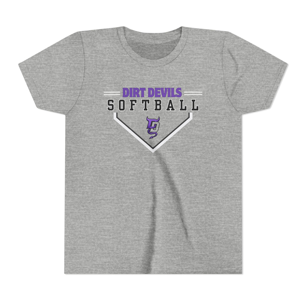 YOUTH Dirt Devils Softball Tee U10/12