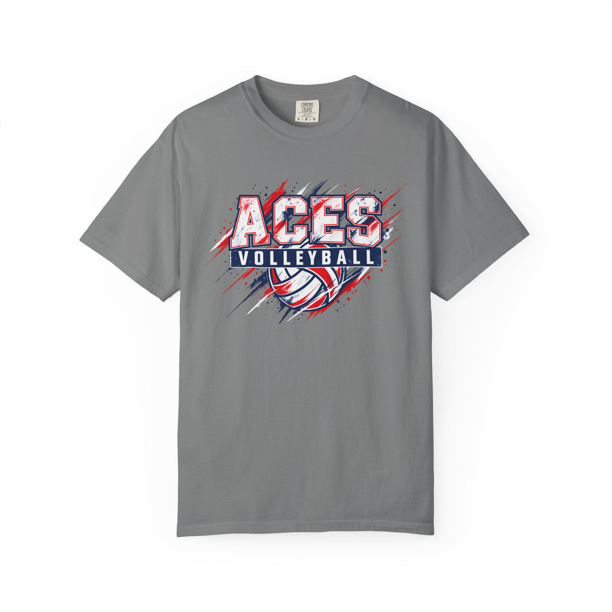 Wichita Aces Volleyball Comfort Colors | Graffiti