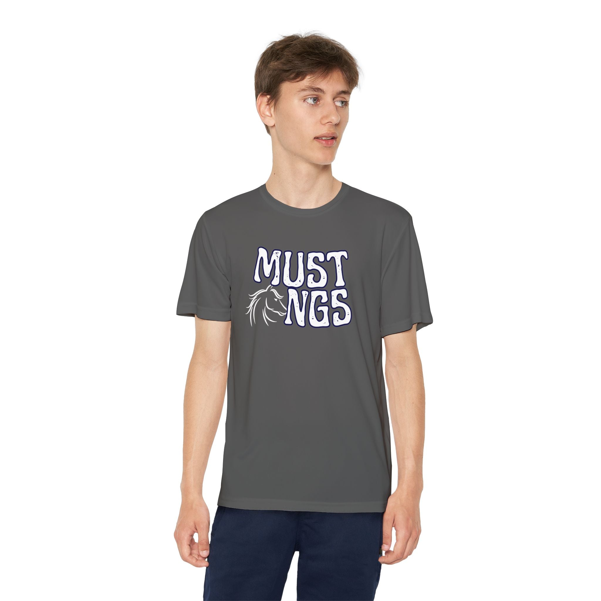 YOUTH RME Mustangs Moisture-Wicking Performance Tee
