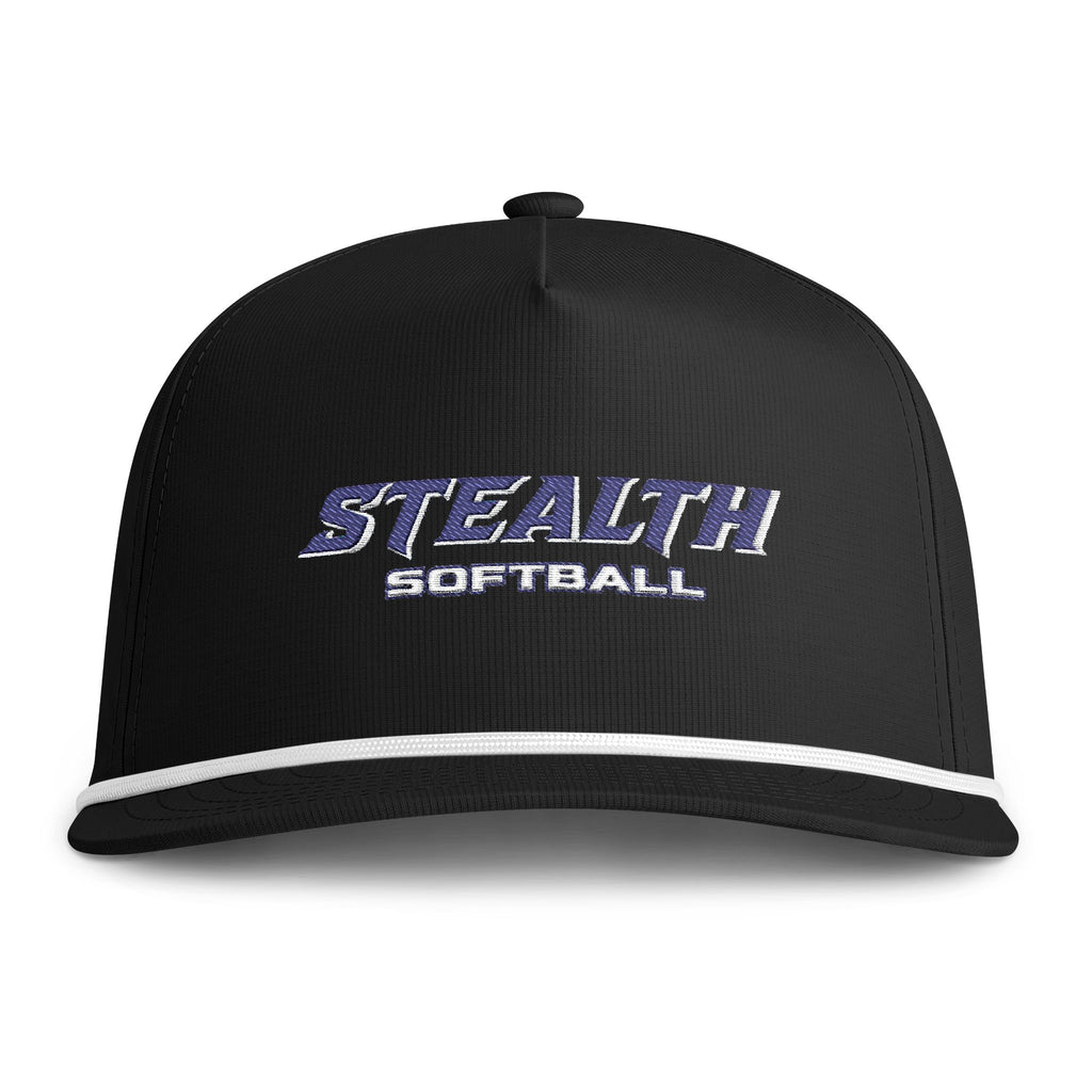 Stealth Embroidered Rope Hat