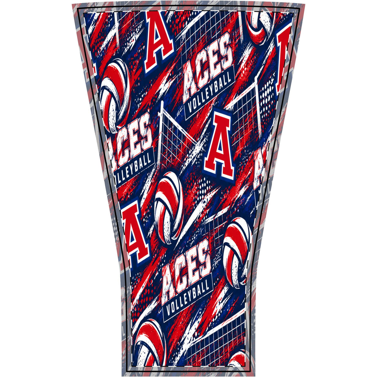 Wichita Aces Volleyball Athletic Compression Sleeve