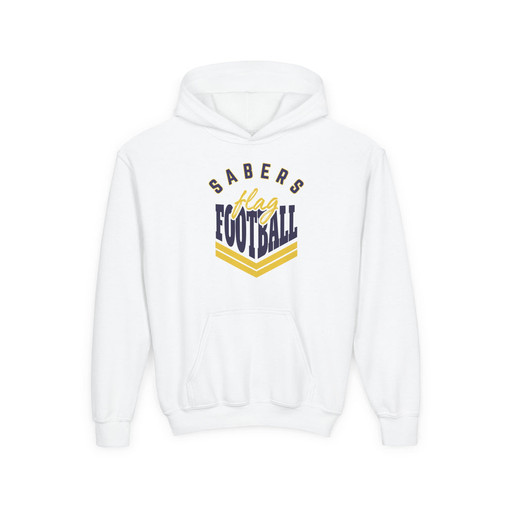 Sabers Flag Football Hoodie (YOUTH)