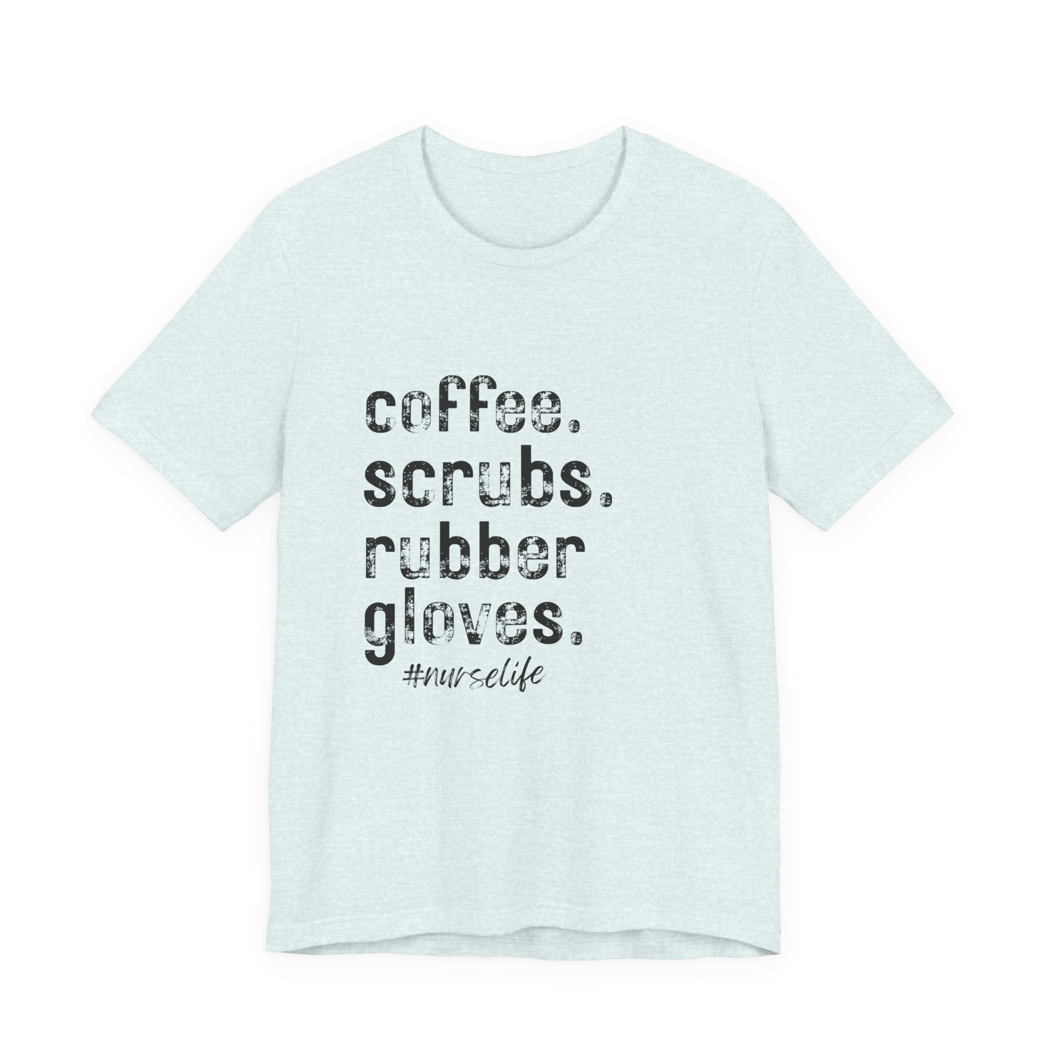 Coffee, Scrubs, Rubber Gloves (color options)