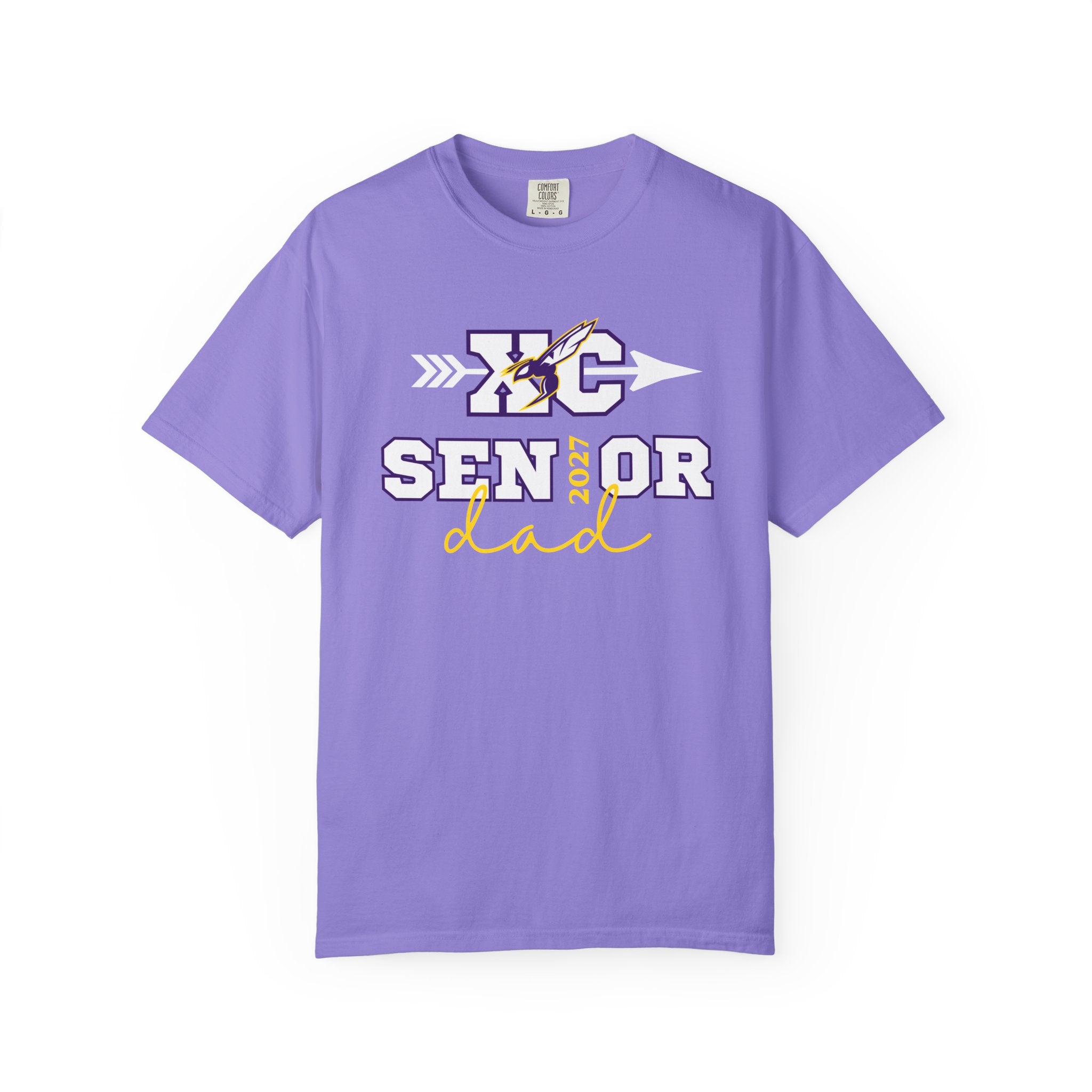 Valley Venter XC Senior Dad Comfort Colors Tee