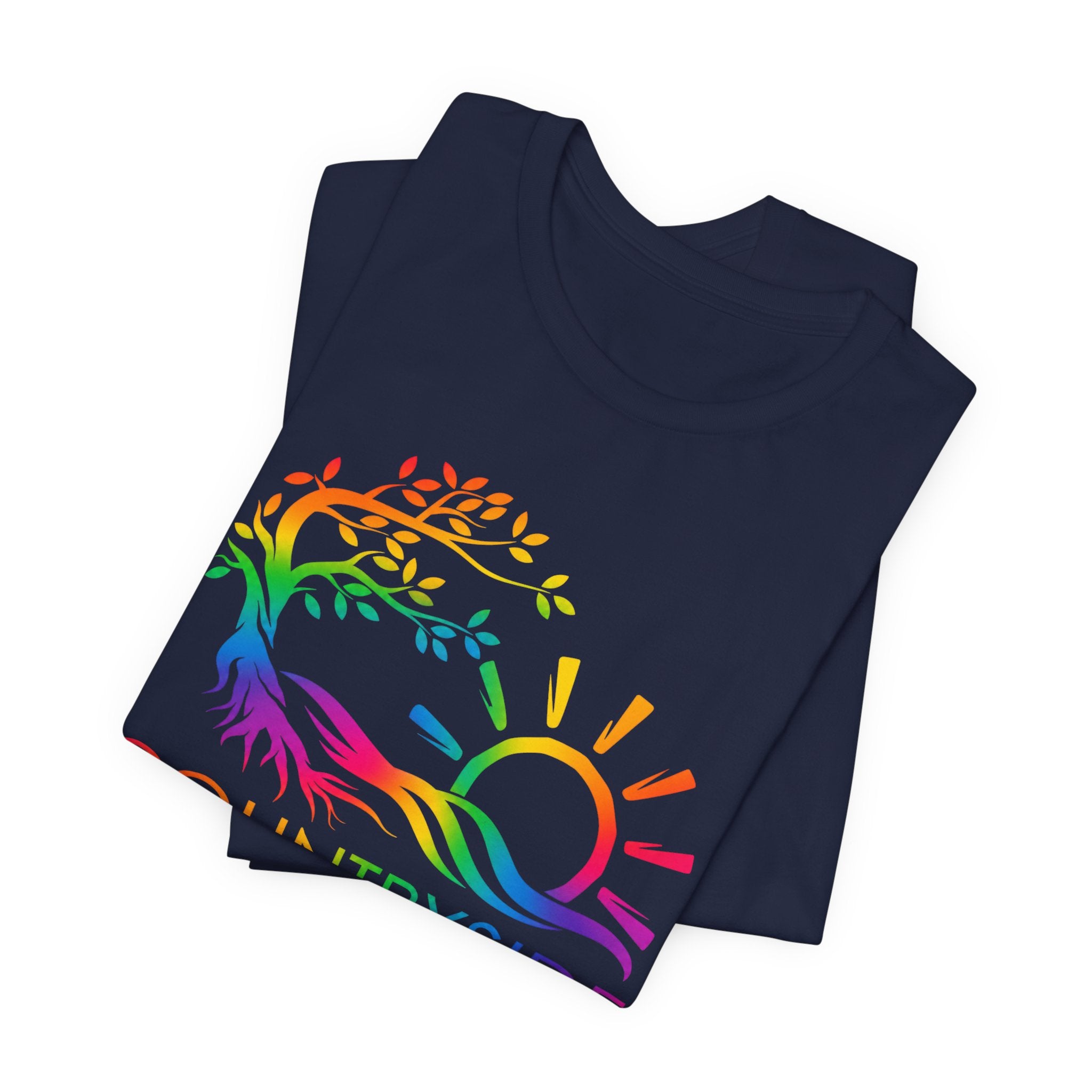 Bella and Canvas Countryside Rainbow Tee