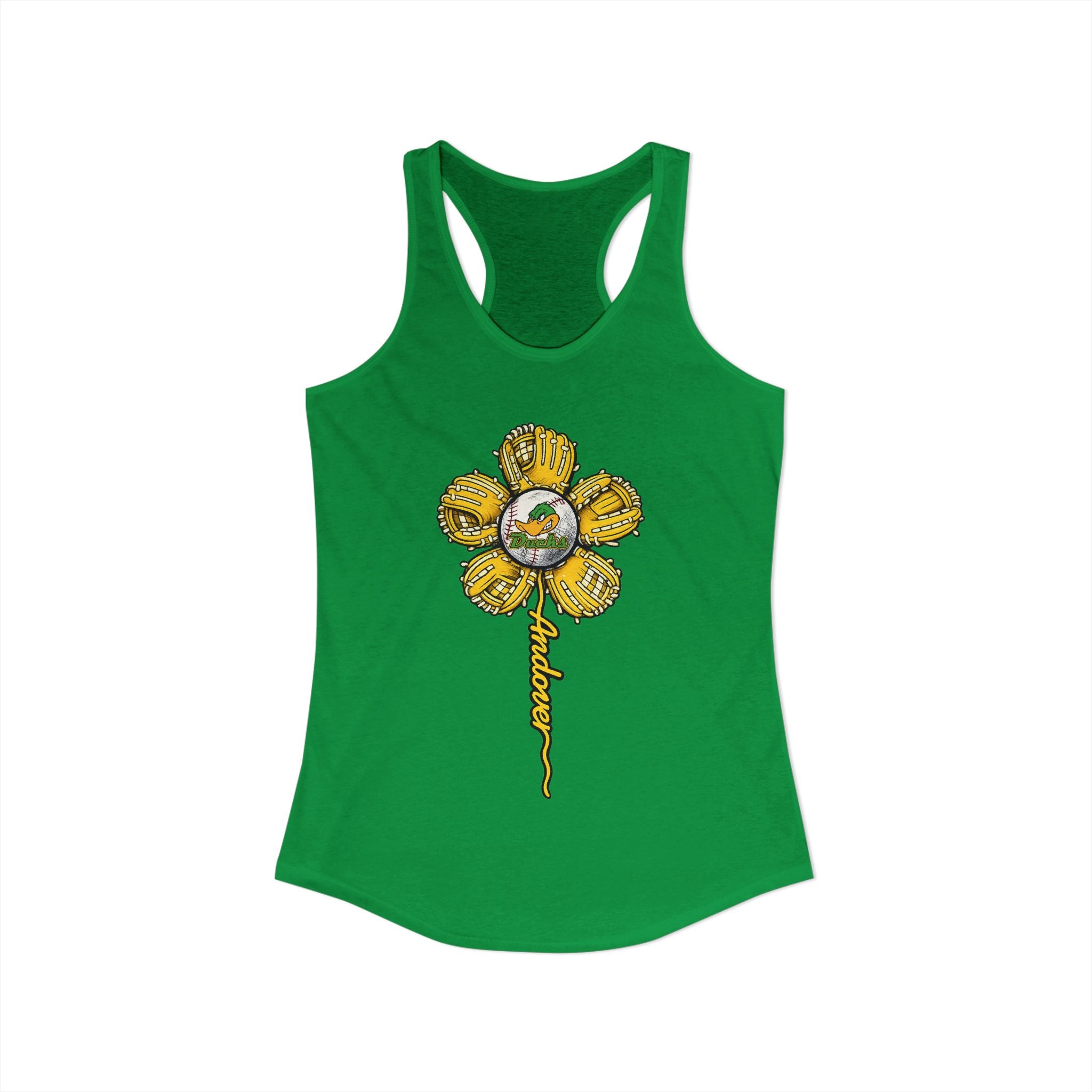Ducks Sunflower Racerback Tank