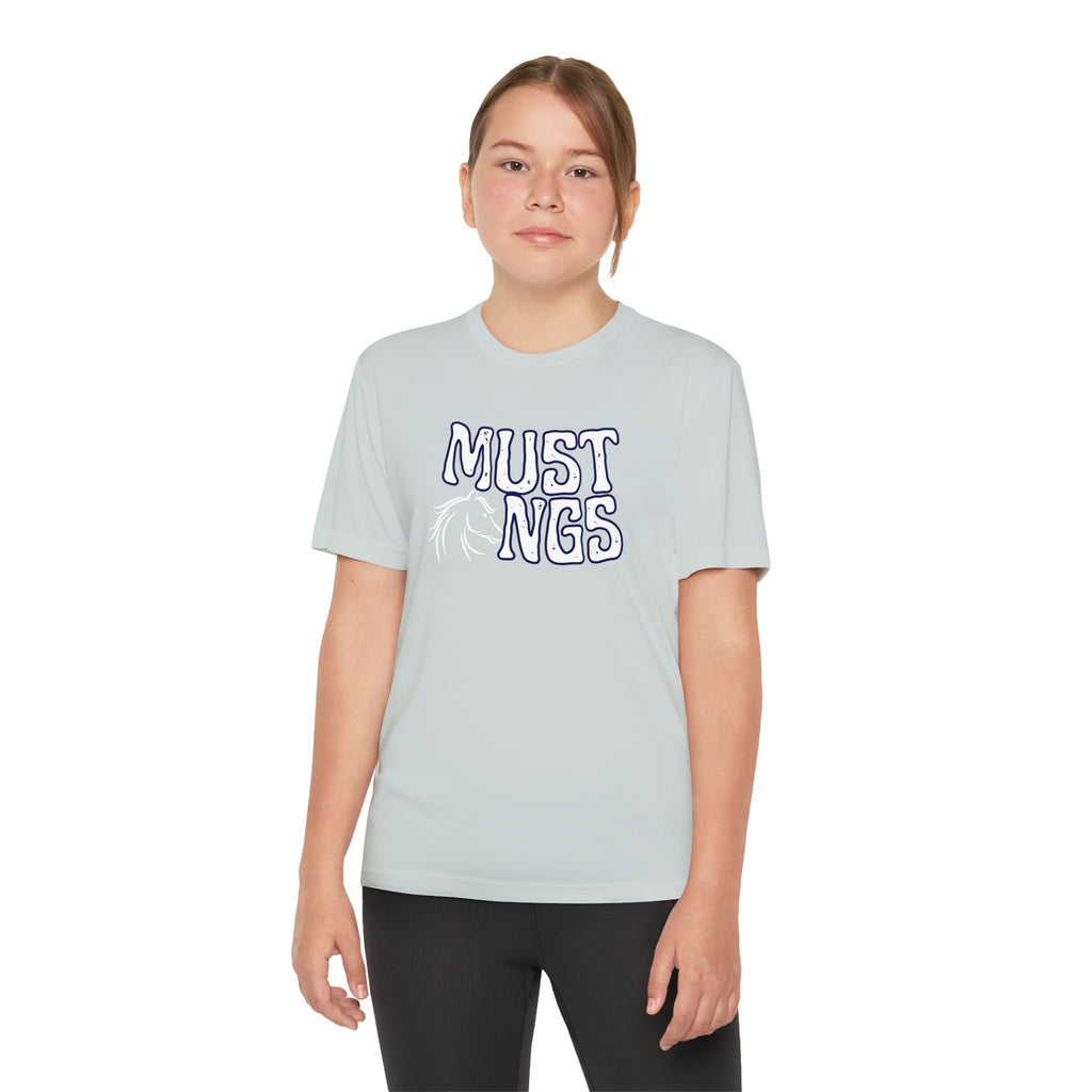 YOUTH RME Mustangs Moisture-Wicking Performance Tee
