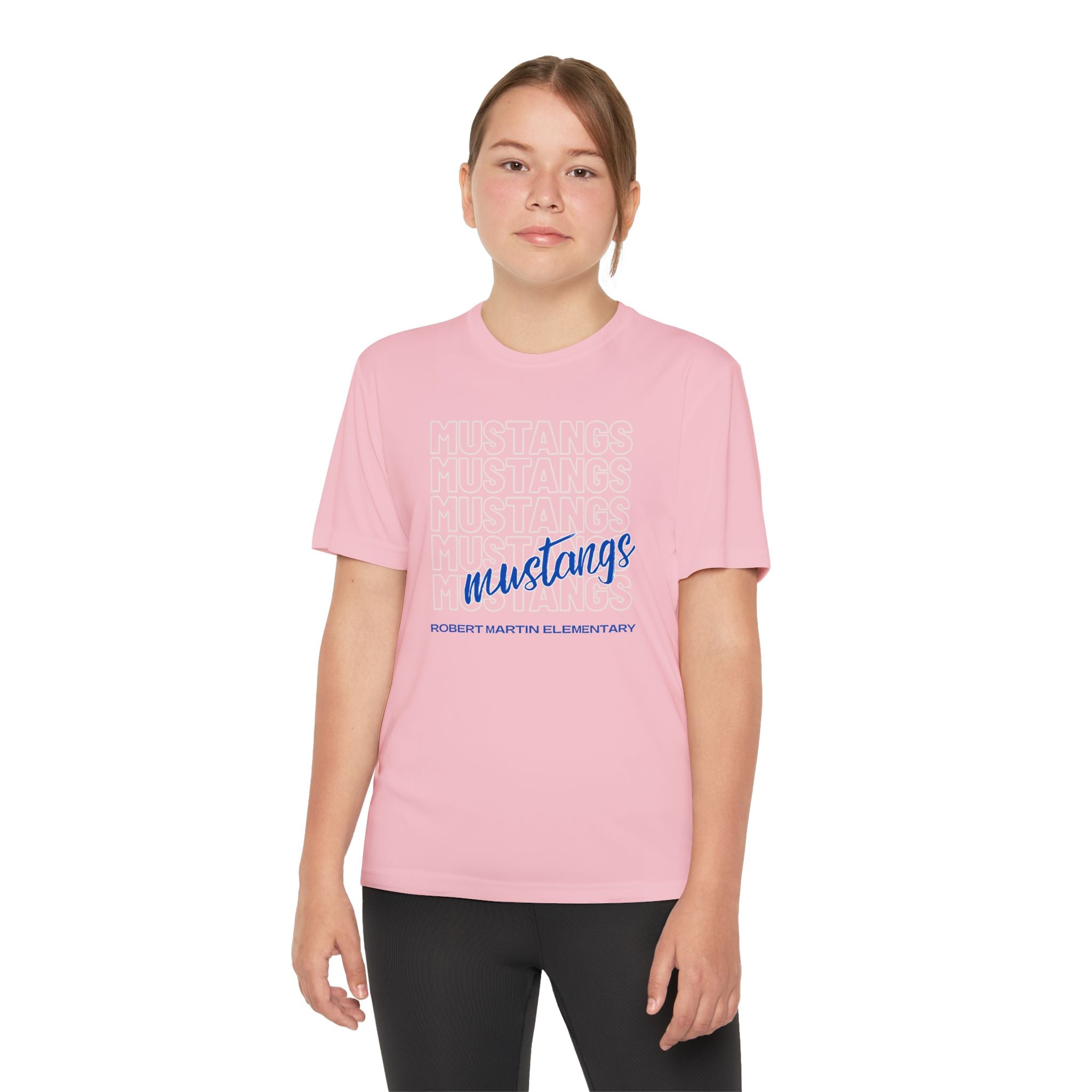 YOUTH RME Mustangs Moisture-Wicking Performance Tee