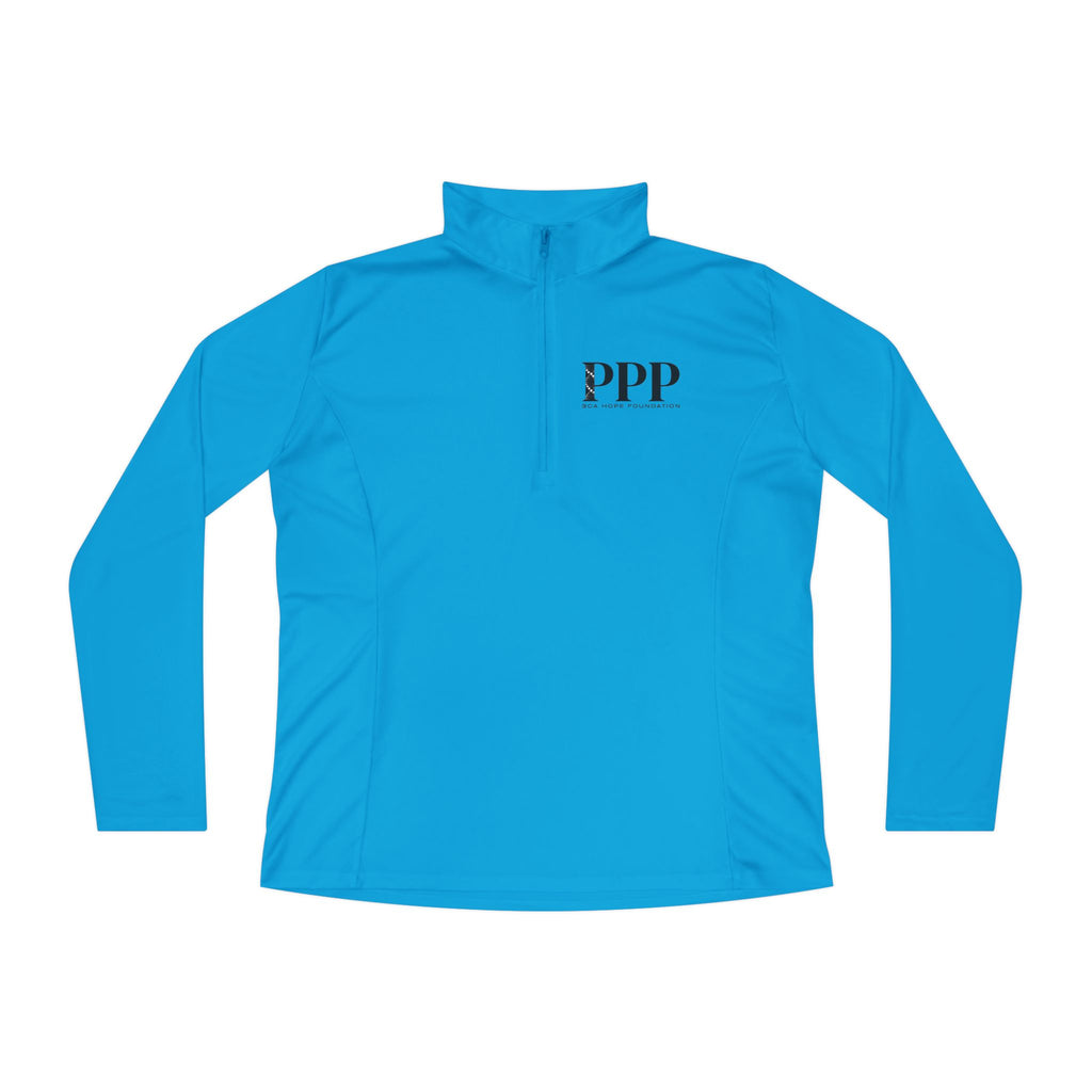 PPP3CA Ladies Monogram Quarter-Zip Pullover