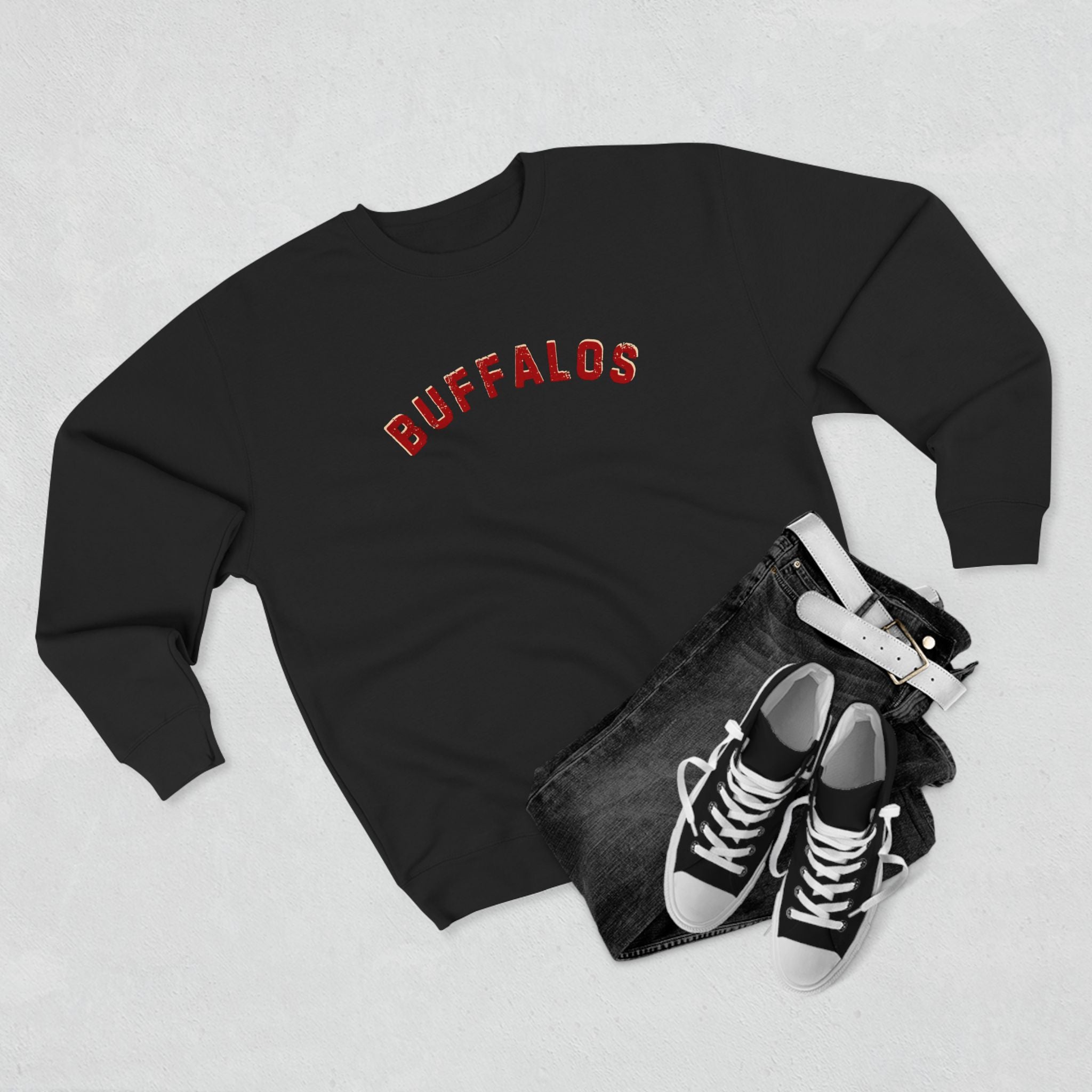 Buffalos Simple Crewneck