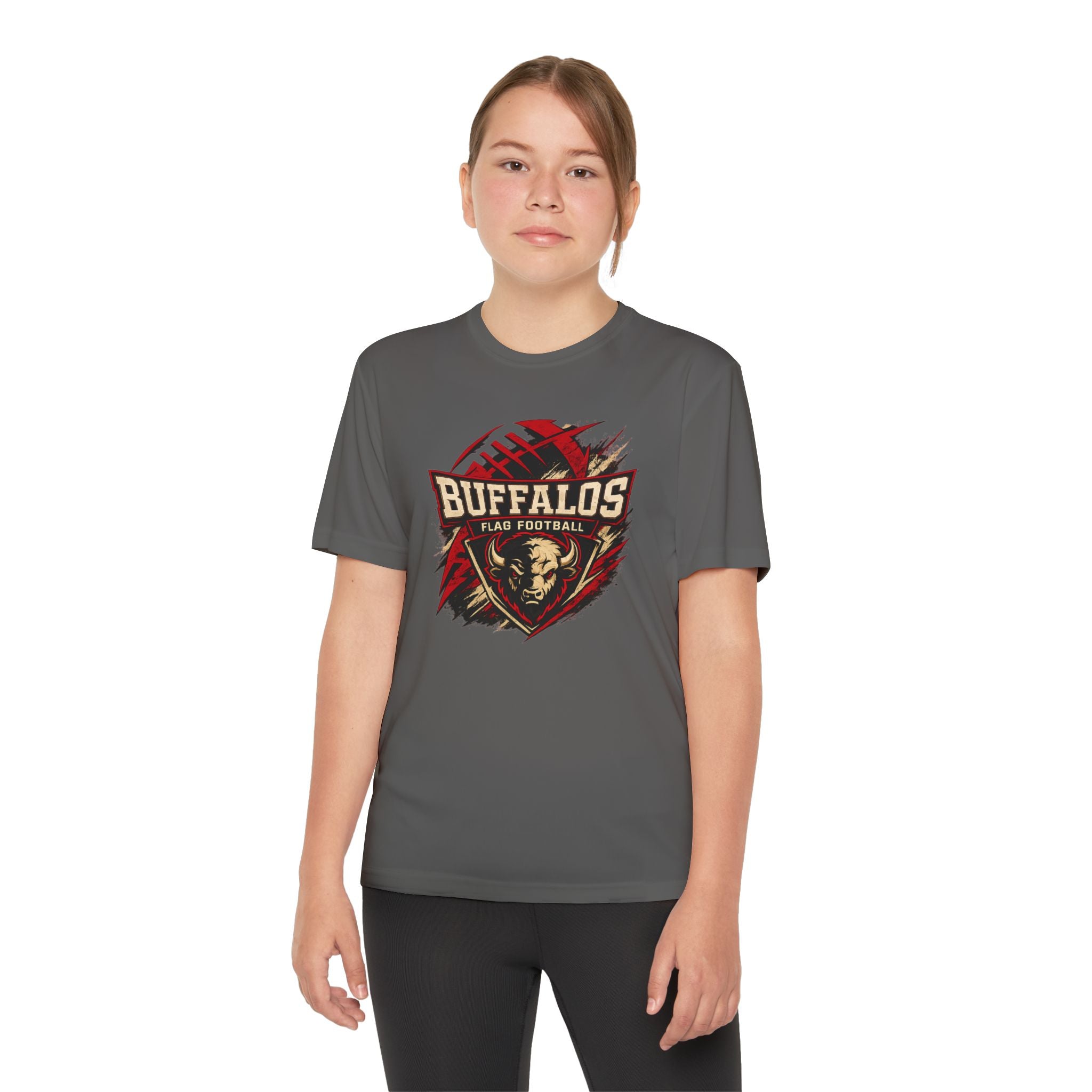 YOUTH Buffalos Dryblend Performance Tee