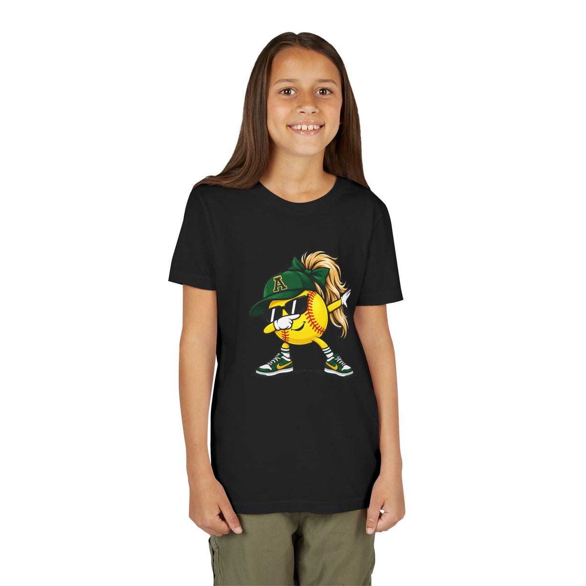 YOUTH Ducks Softball Dabbing Tee