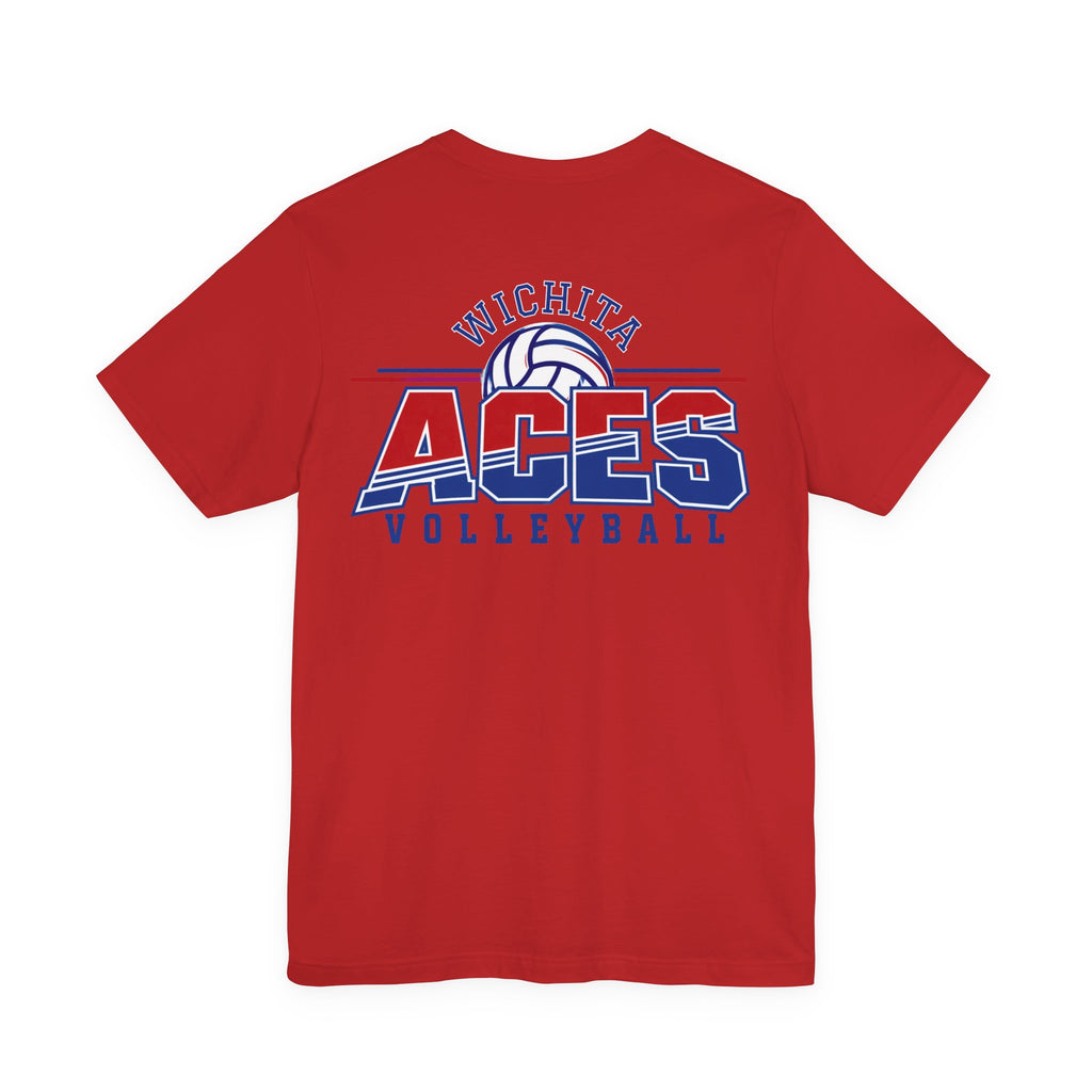Wichita ACES Volleyball Team Soft Tee | FRONT/BACK