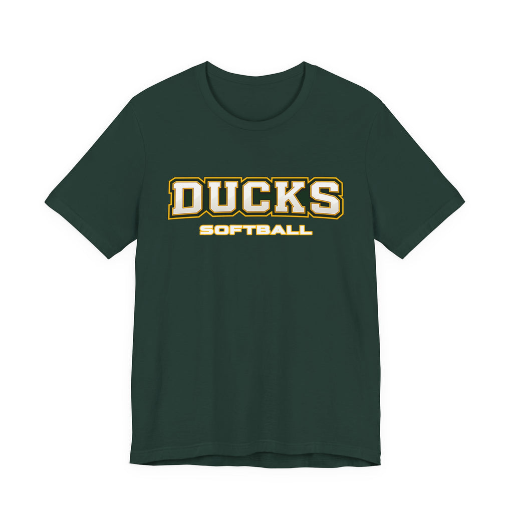 Ducks Softball Soft T-Shirt