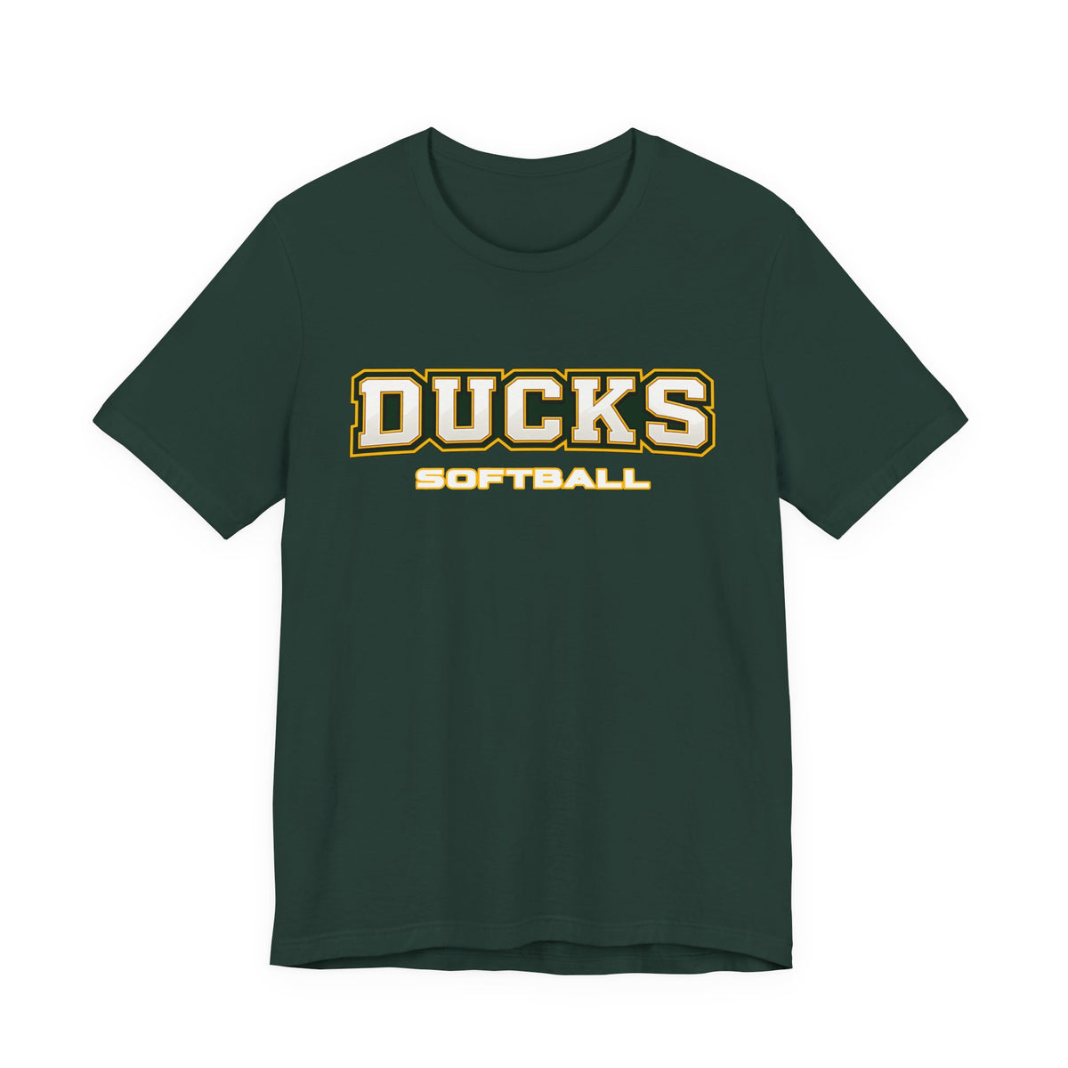 Ducks Softball Soft T-Shirt