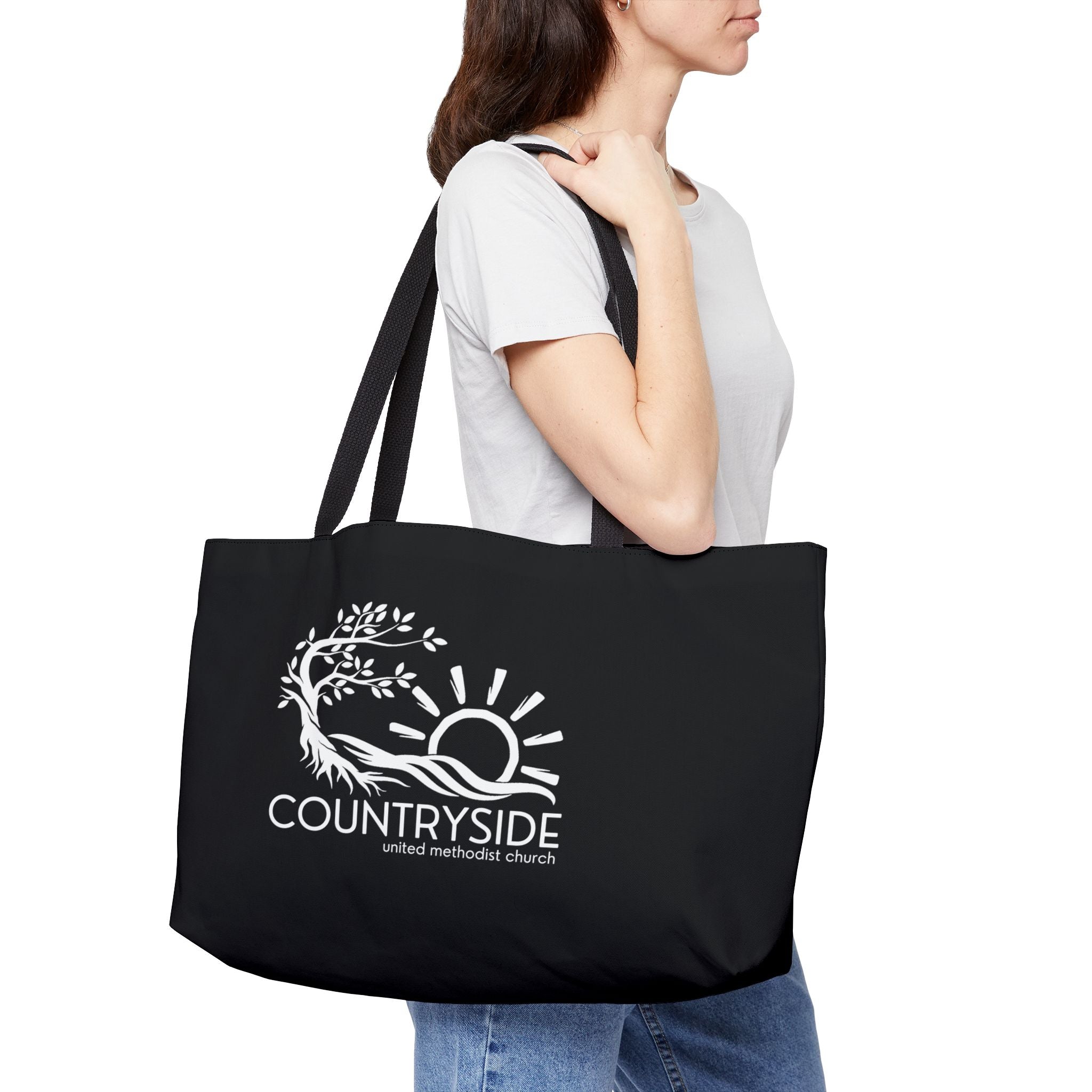 Countryside Weekender Tote Bag Rainbow