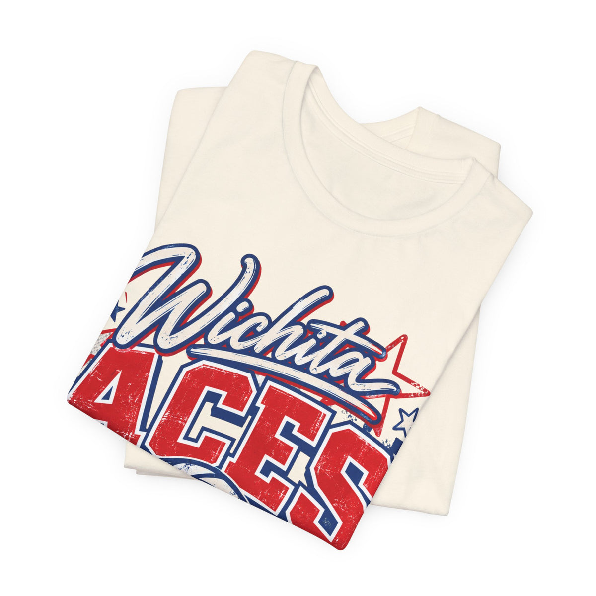 Wichita Aces Volleyball Graphic Soft Tee | Checkered