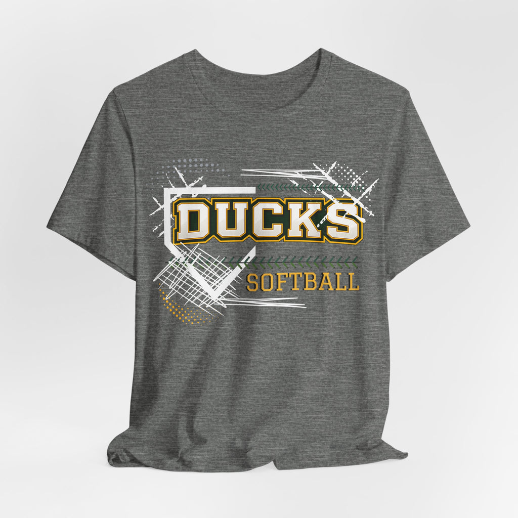 Ducks Softball Graffiti Tee