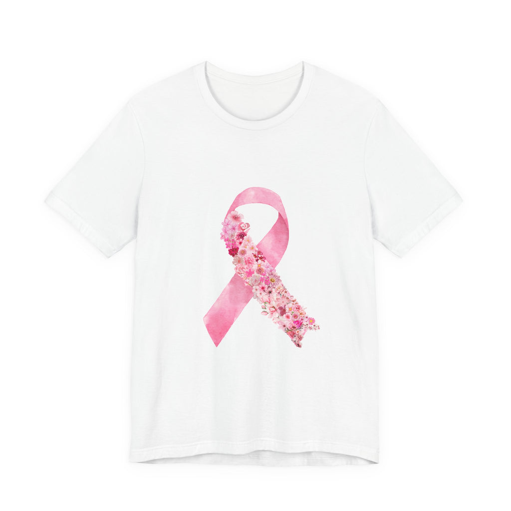 Pink Floral Ribbon