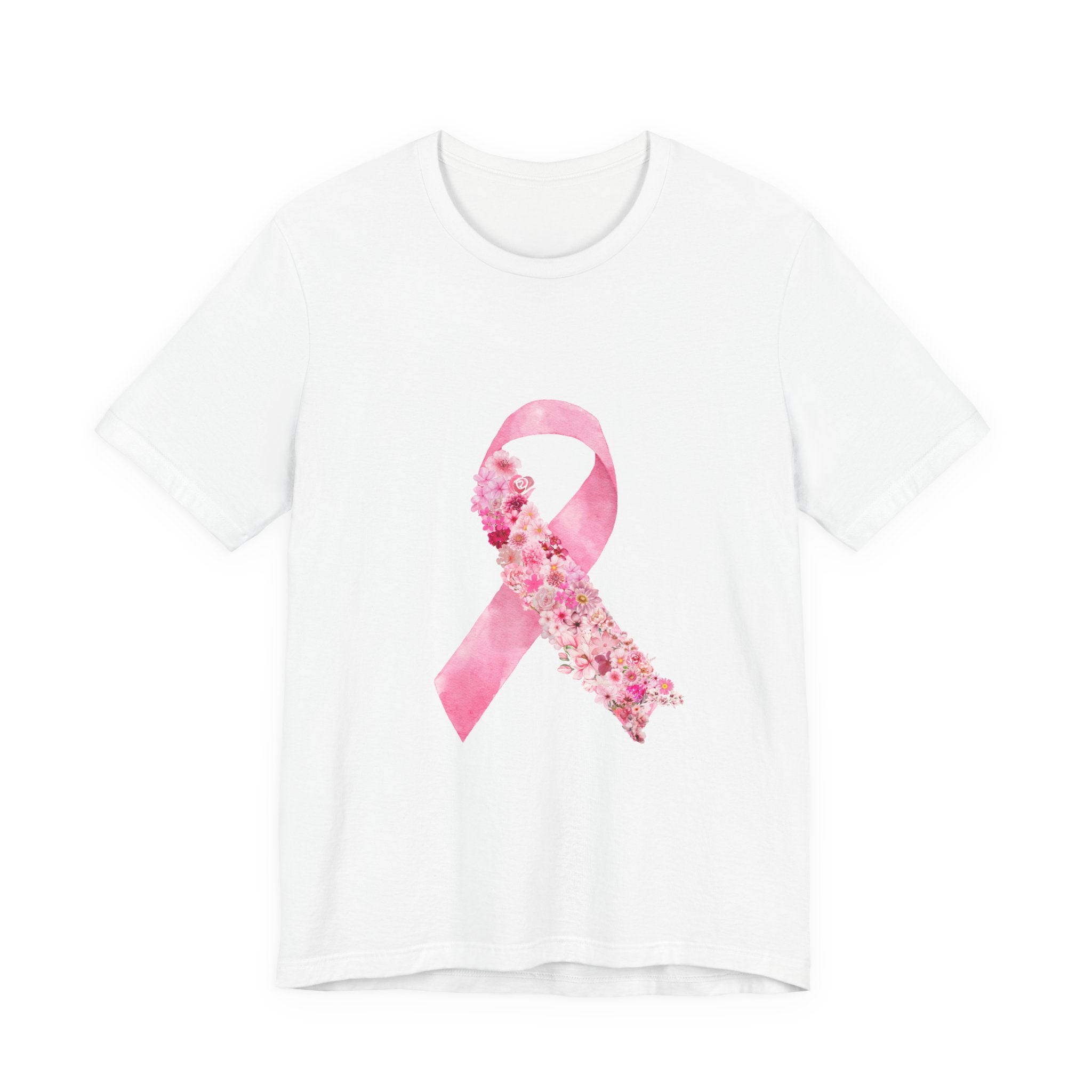 Pink Floral Ribbon