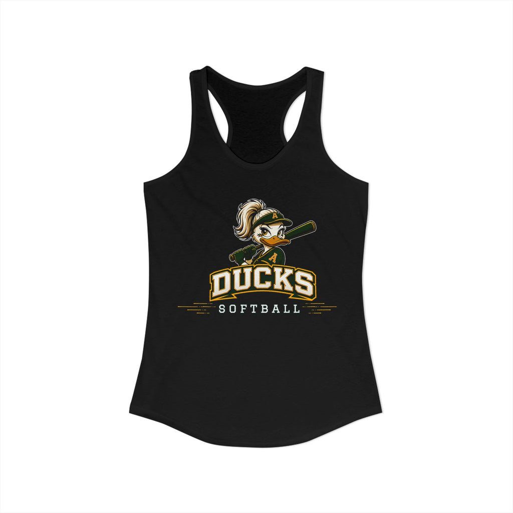 Ducks Softball Racerback