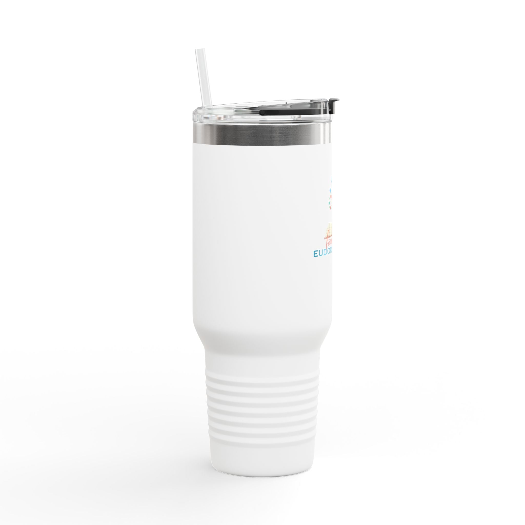40oz Insulated Travel Mug  Friends of Eudora Library
