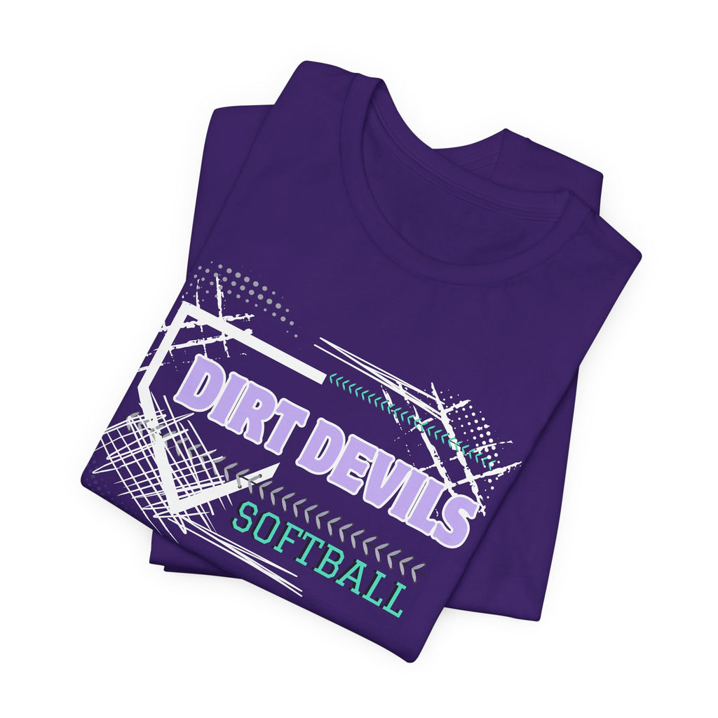 Dirt Devils Softball Graffiti Tee U14