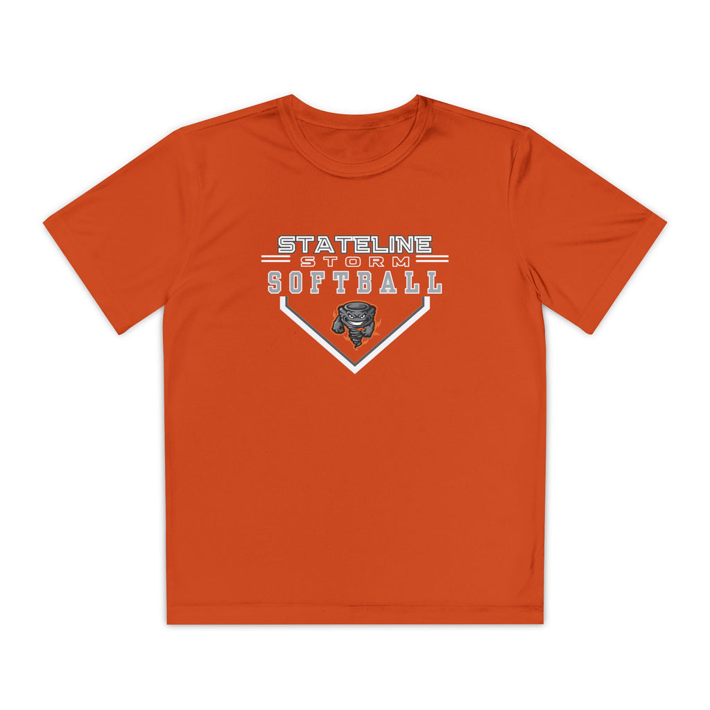 YOUTH Stateline Softball Moisture Wicking Performance Tee