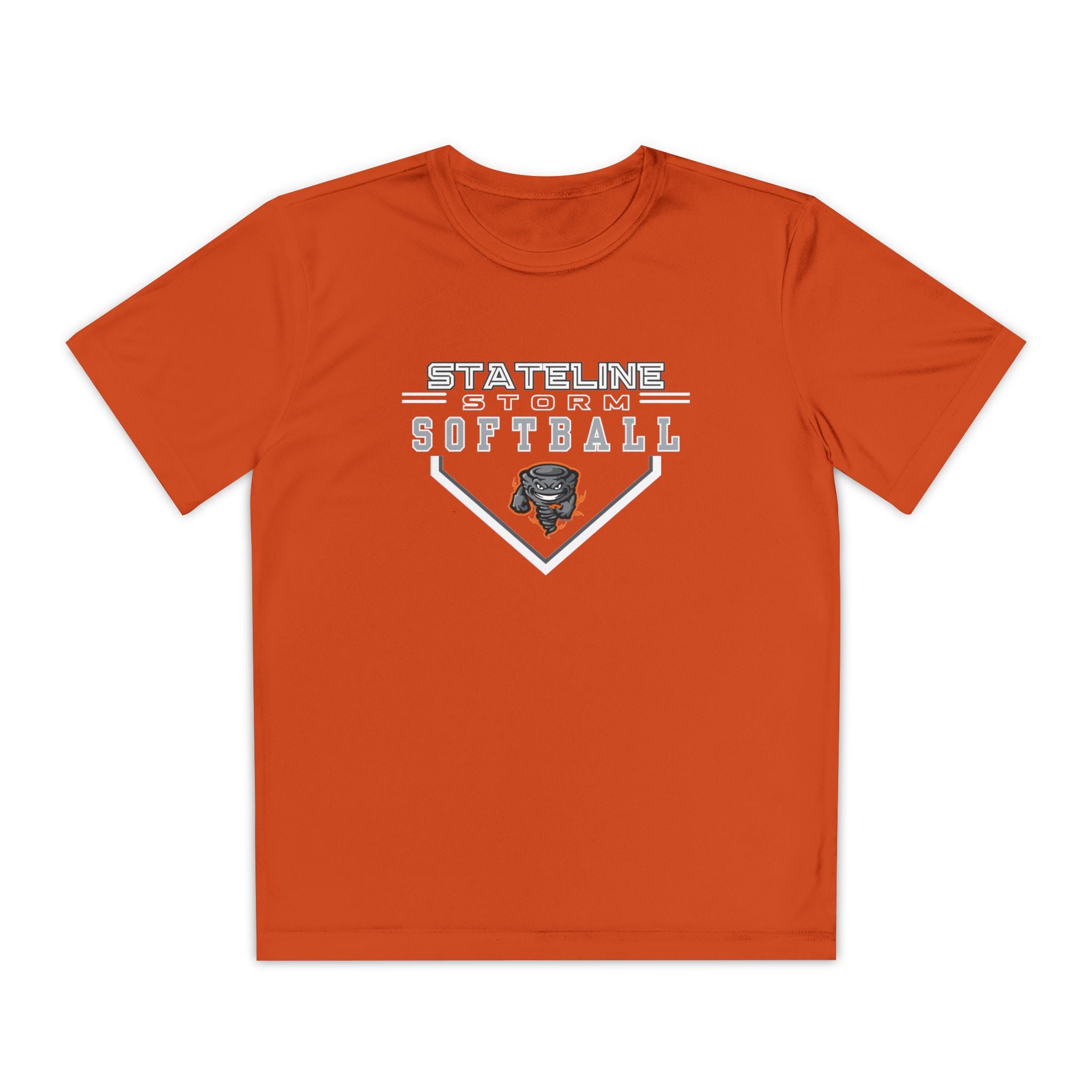 YOUTH Stateline Softball Moisture Wicking Performance Tee