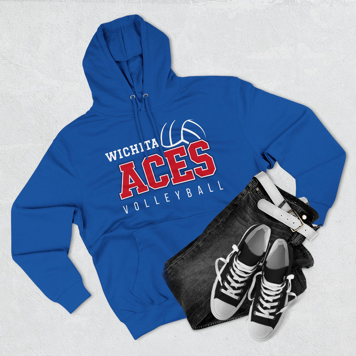 Wichita Aces Volleyball Hoodie (Heavy Blend) | Classic