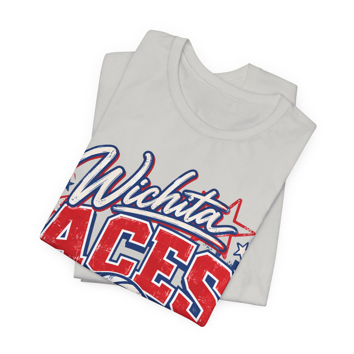 Wichita Aces Volleyball Graphic Soft Tee | Checkered