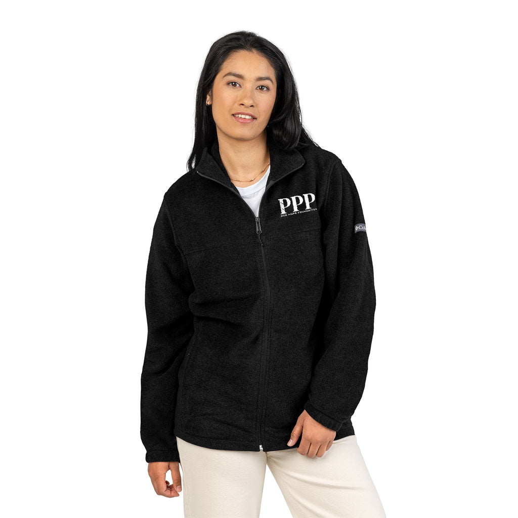 PPP3CA Embroidered Fleece Columbia Jacket