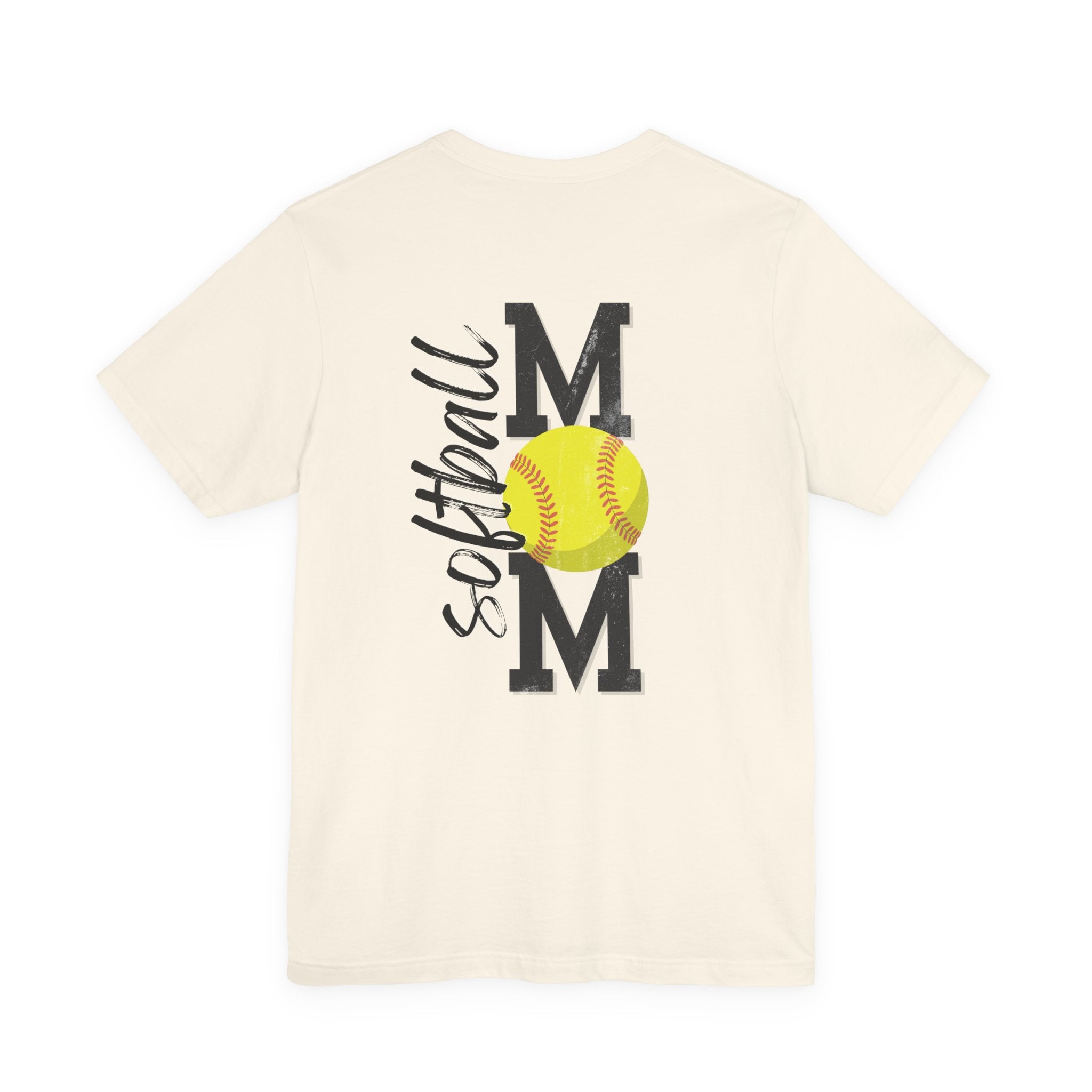 PERSONALIZED Softball Mom (front/back)