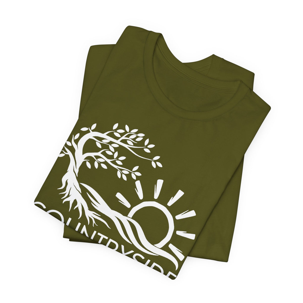 Bella + Canvas Jersey tee- Countryside