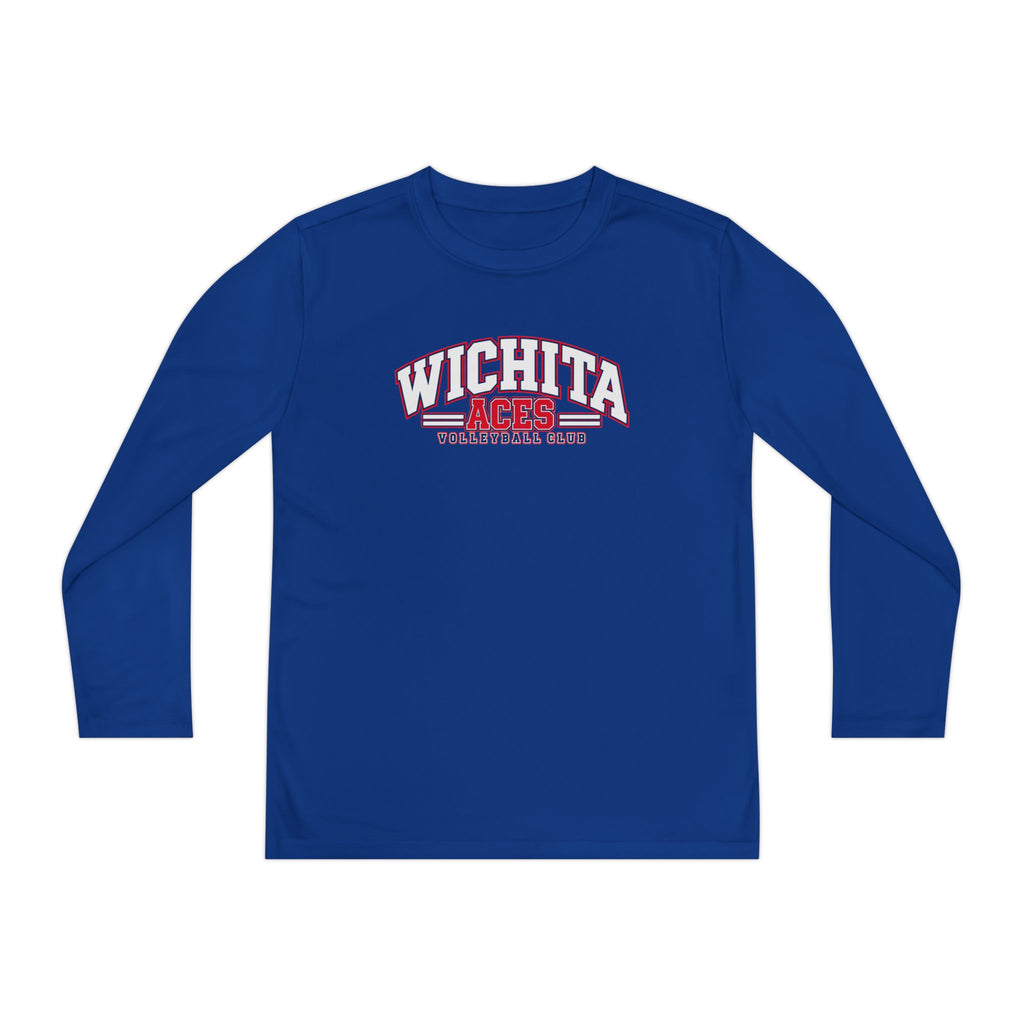YOUTH Wichita Aces Volleyball Long Sleeve DryBlendTee | Varsity