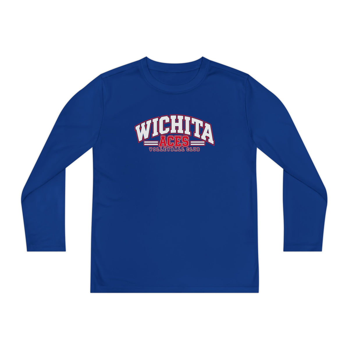 YOUTH Wichita Aces Volleyball Long Sleeve DryBlendTee | Varsity