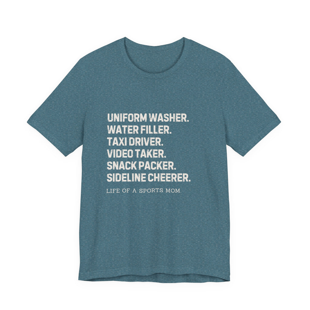 Sports Mom Life Tee (color options)