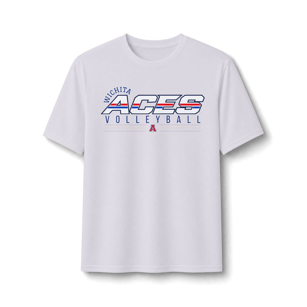 Wichita Aces Volleyball Performance Tee | Retro