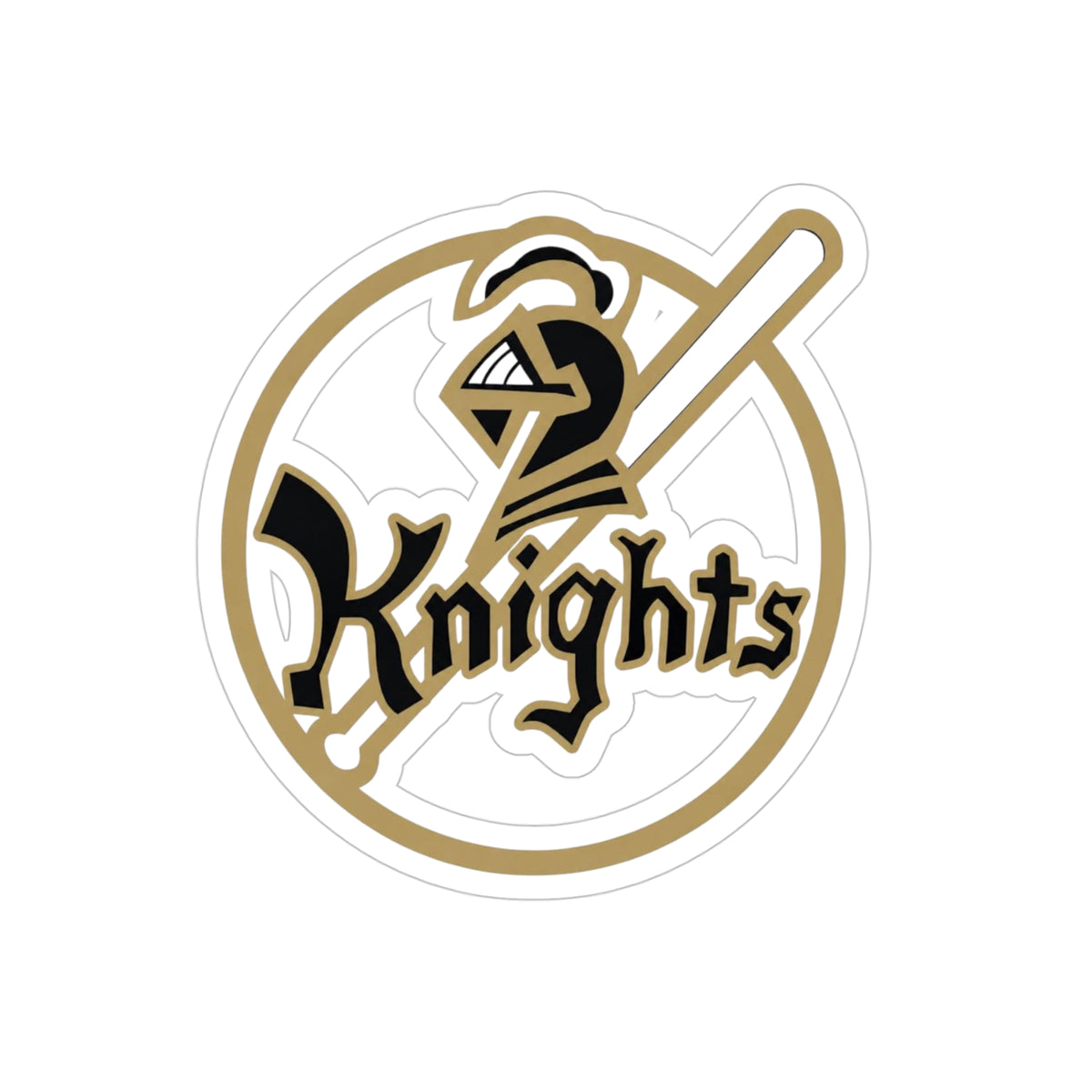 Knights Die-Cut Window Sticker