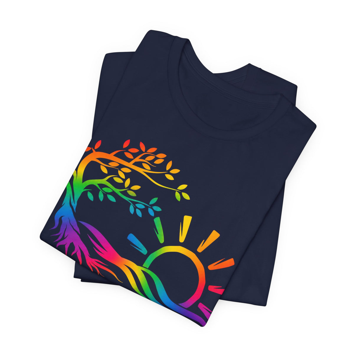 Countryside Rainbow Natural Tee