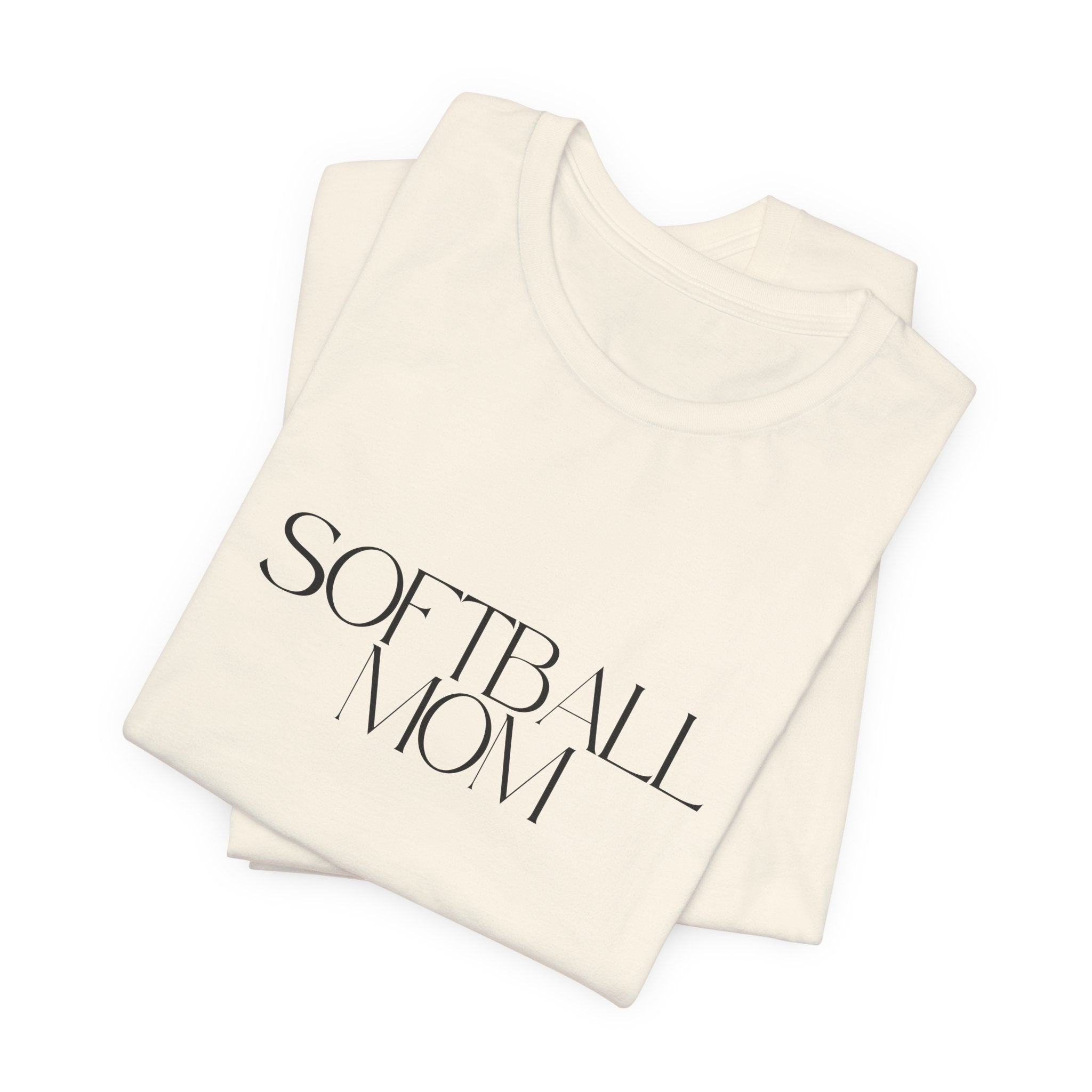 PERSONALIZED Softball Mom (front/back)