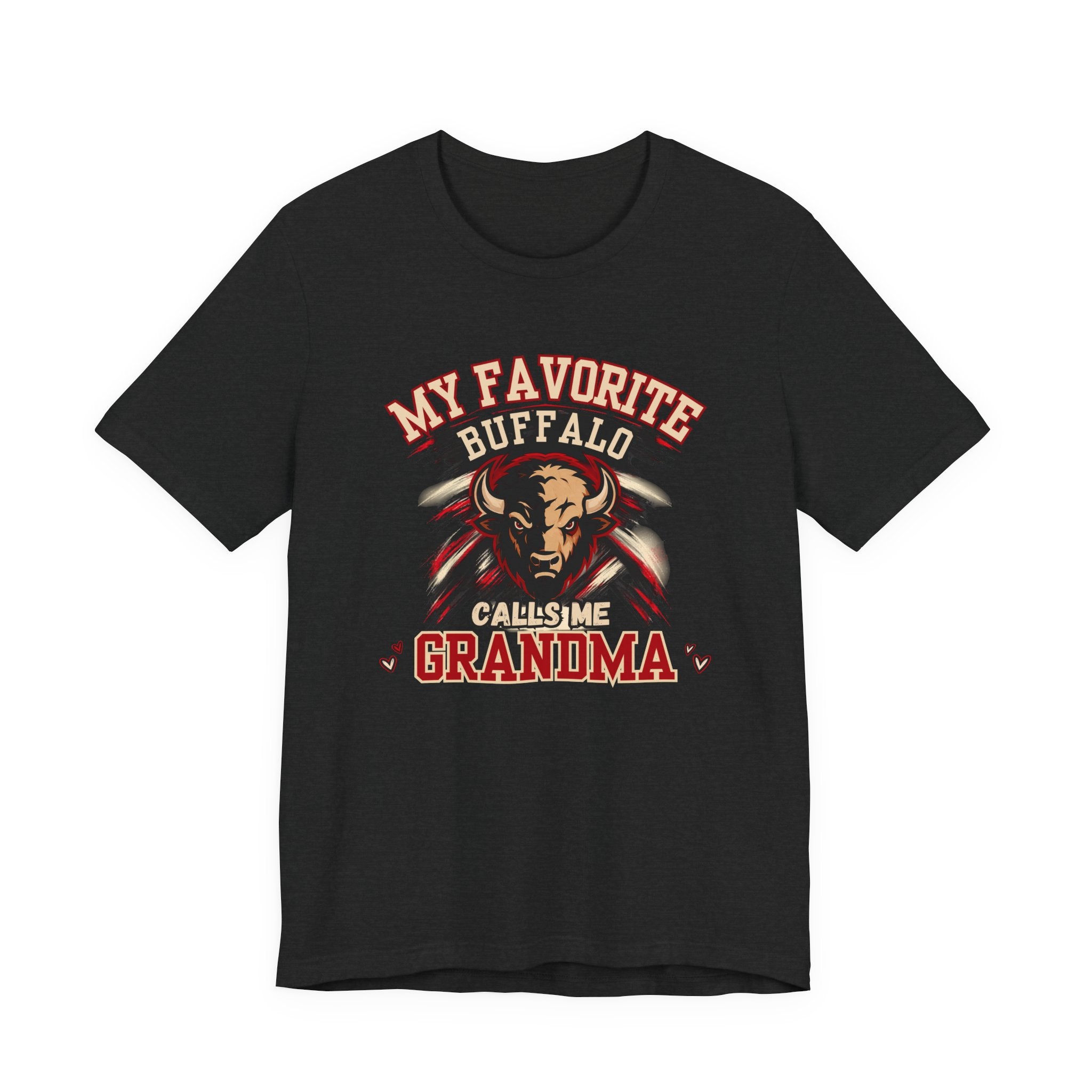 My Favorite Buffalo Calls Me Grandma Soft Tee