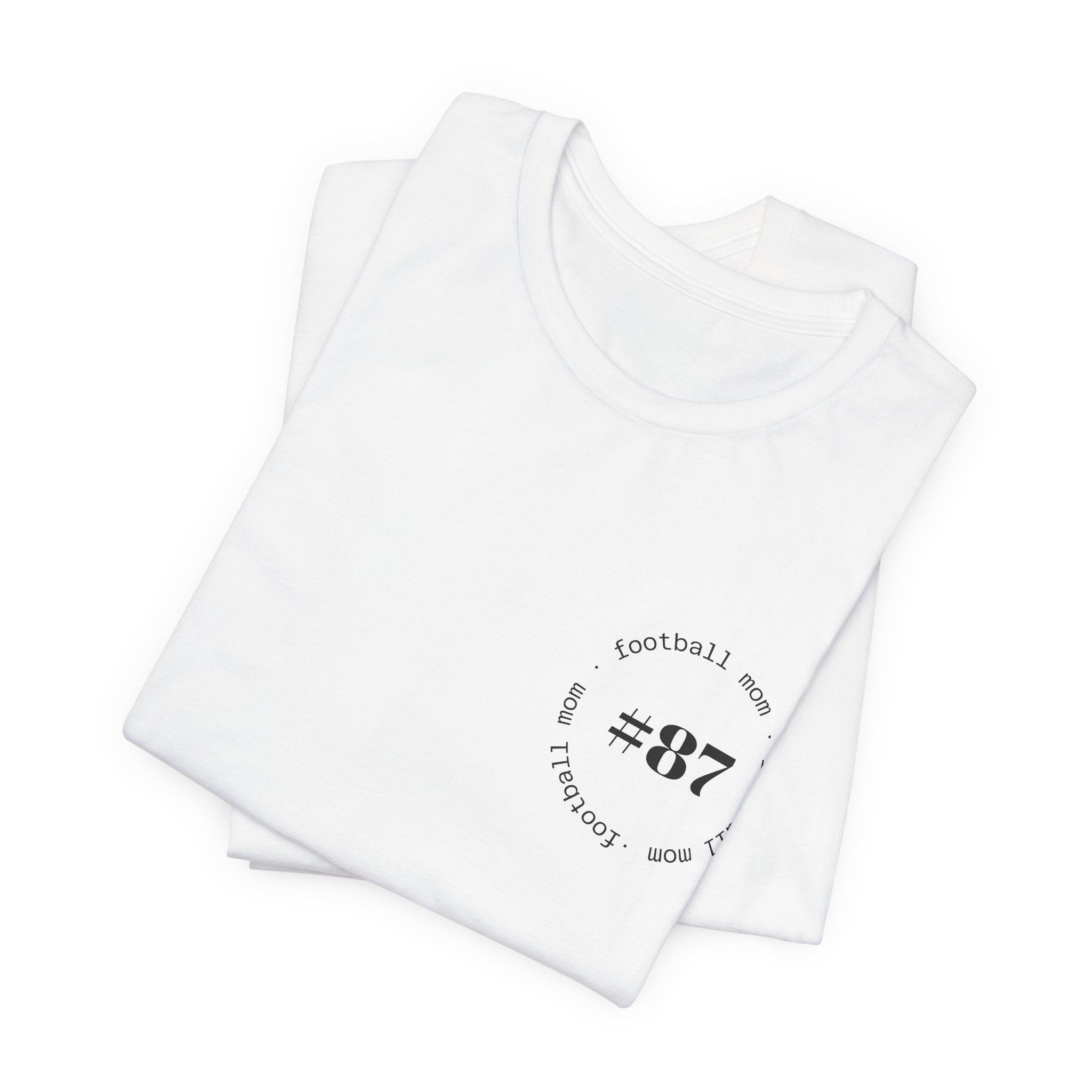 Personalized Football Mom (front/back)