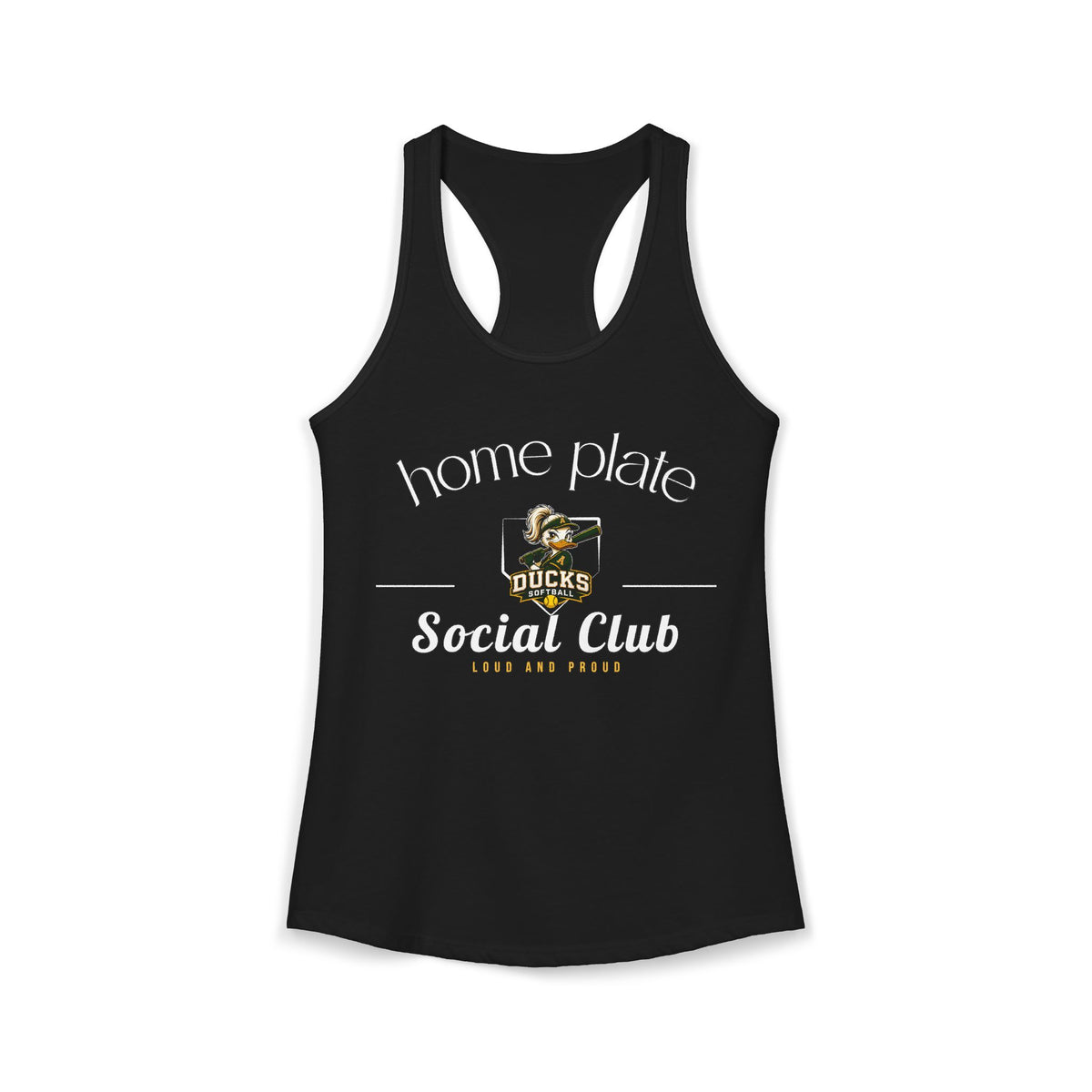Ducks Baseball Social Club Racerback