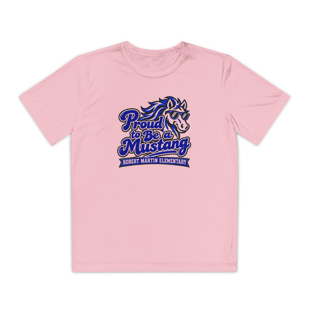 YOUTH RME Proud Mustang Moisture-Wicking Performance Tee