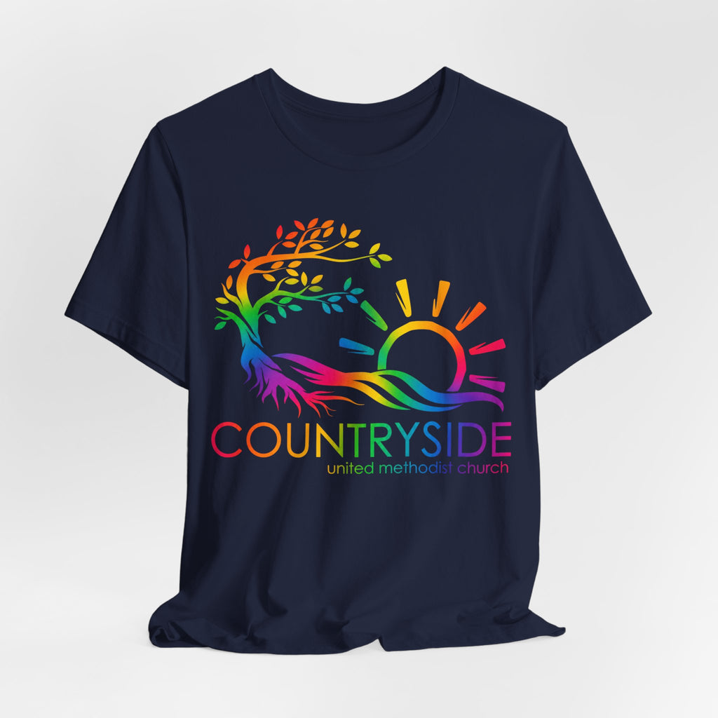 Countryside Rainbow Natural Tee