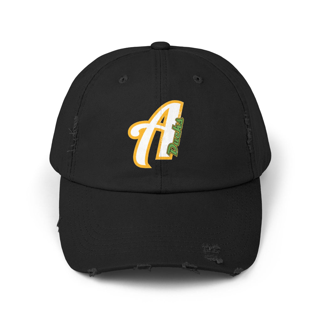 Distressed "A" Baseball Cap