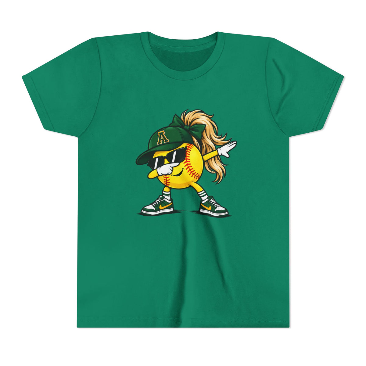 YOUTH Ducks Softball Dabbing Tee