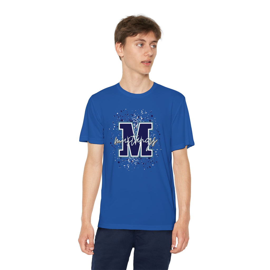 YOUTH RME Mustangs Moisture-Wicking Performance Tee