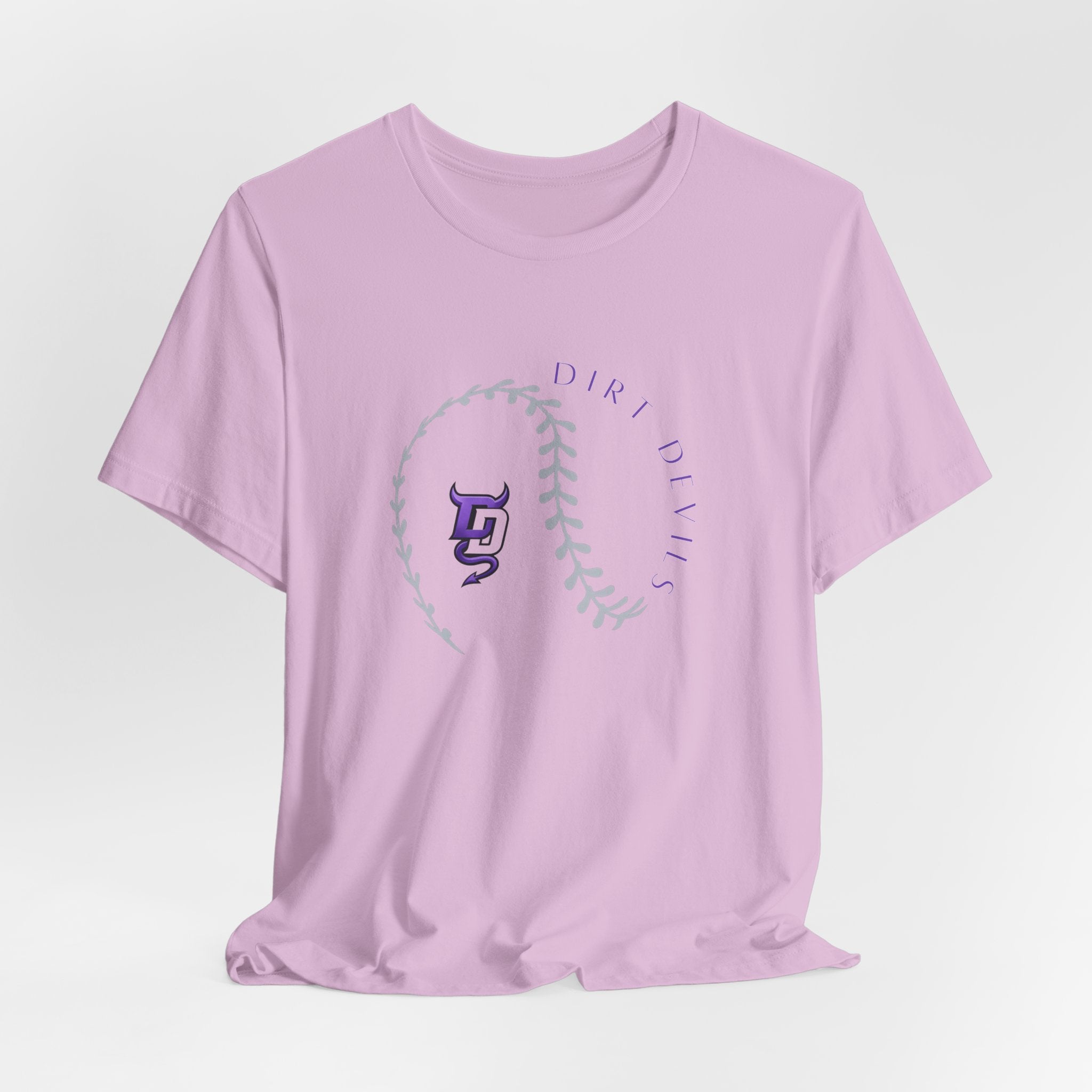 Dirt Devils Softball Baseball Stitch Tee  U10/12